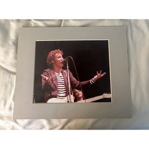 Vintage Bruce Springsteen Concert Photograph 8X10.